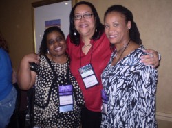 Gwyneth Bolton, L.A. Banks, and Kimberly Kaye Terry