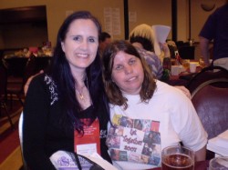 Megan Hart and Volunteer Barb