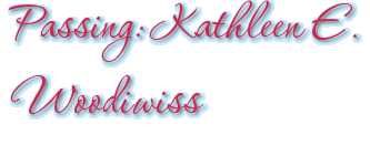 Passing: Kathleen E. Woodiwiss